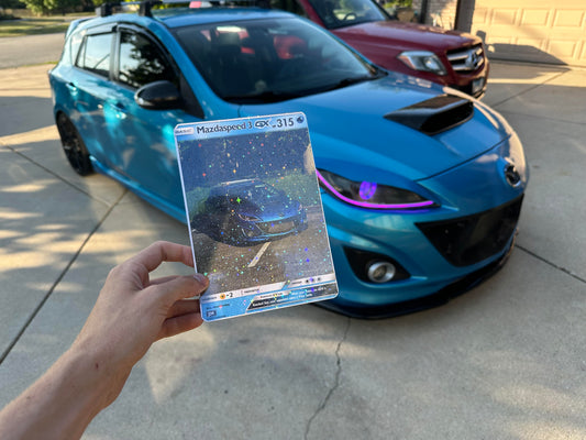 Custom Jumbo Pokémon Card – Personalized Collectible Trading Card - Holo Style