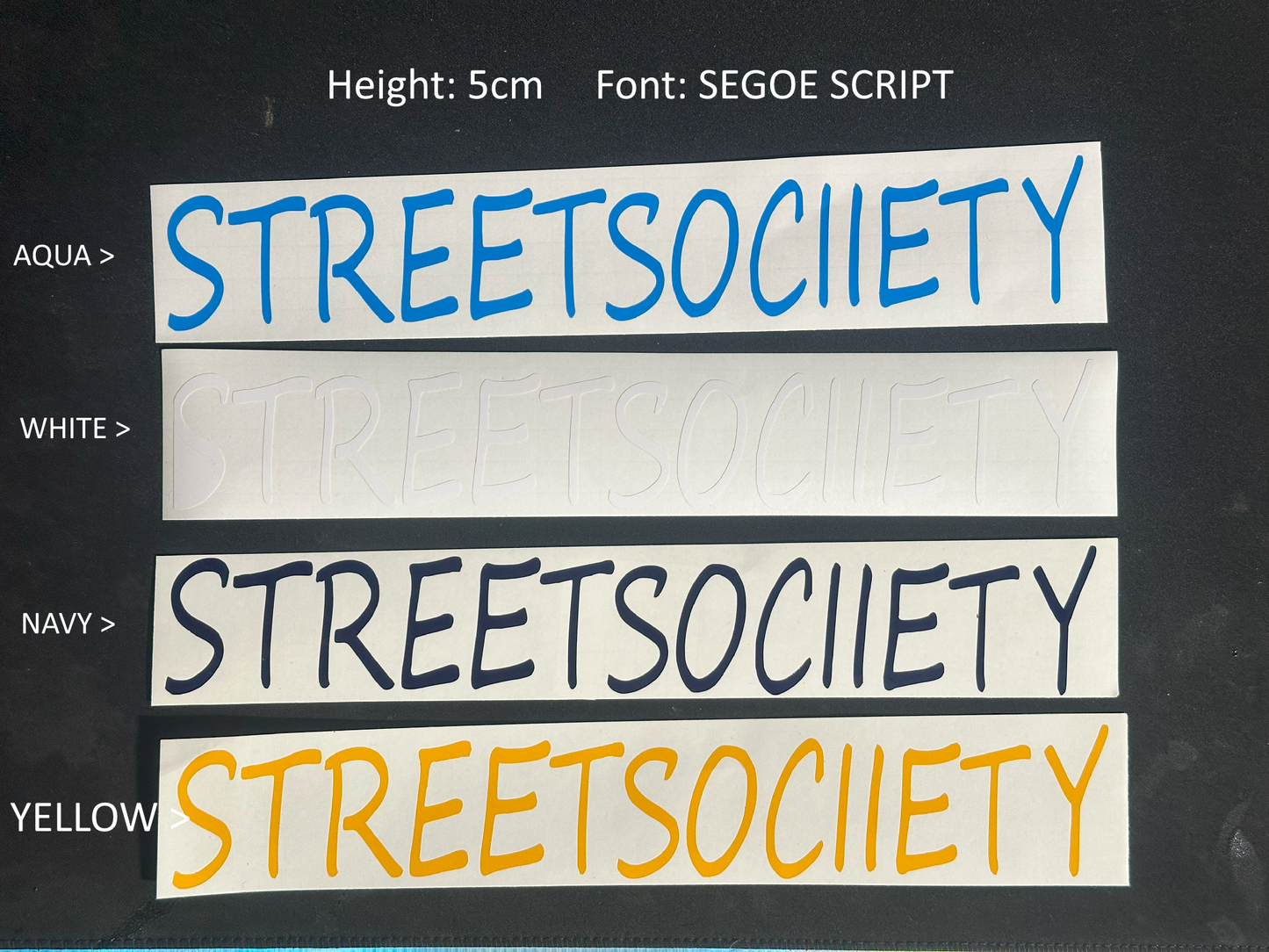Custom Social Media Vinyl Sticker – Personalized Username & Logo Decal
