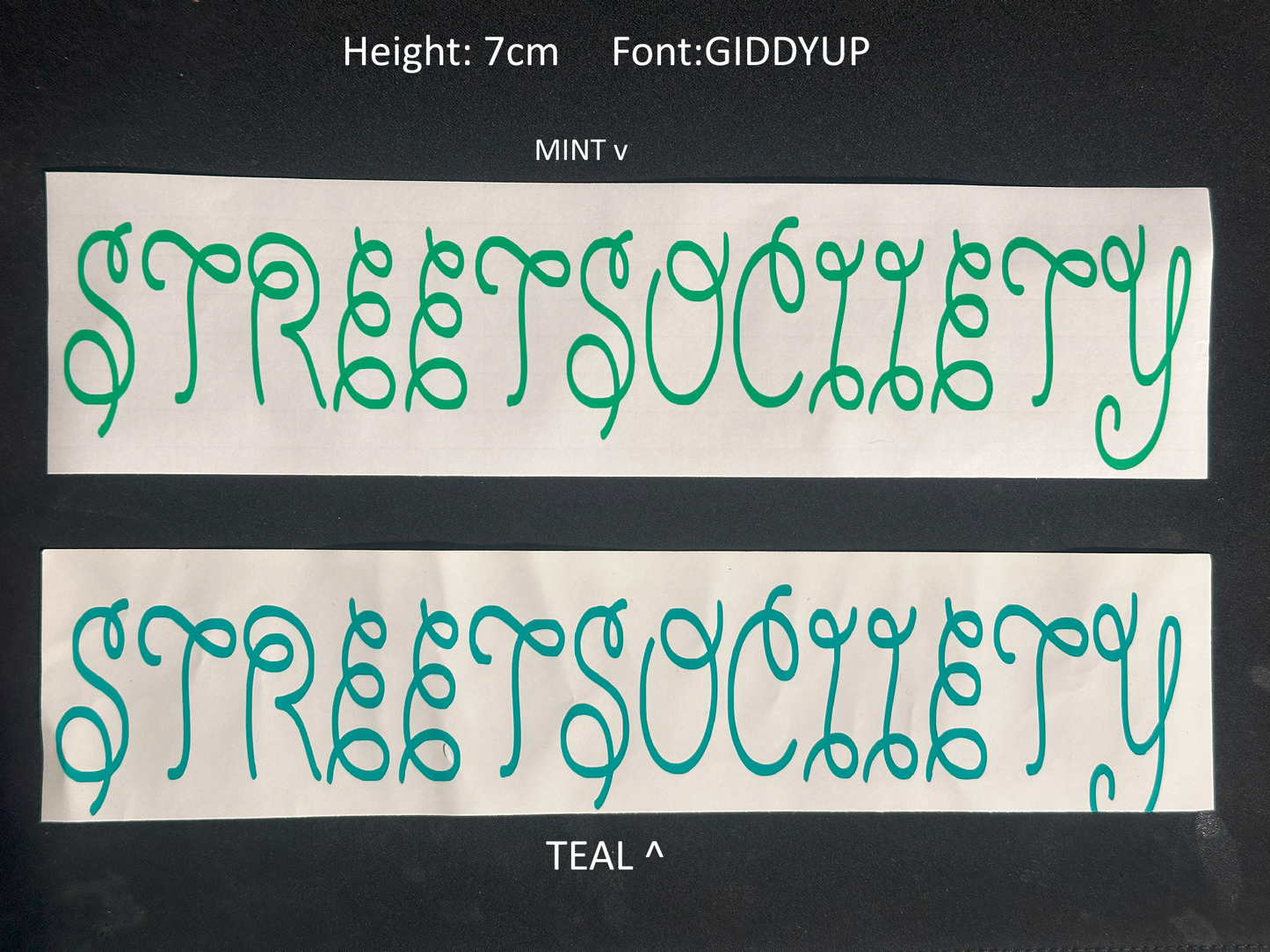 Custom Social Media Vinyl Sticker – Personalized Username & Logo Decal