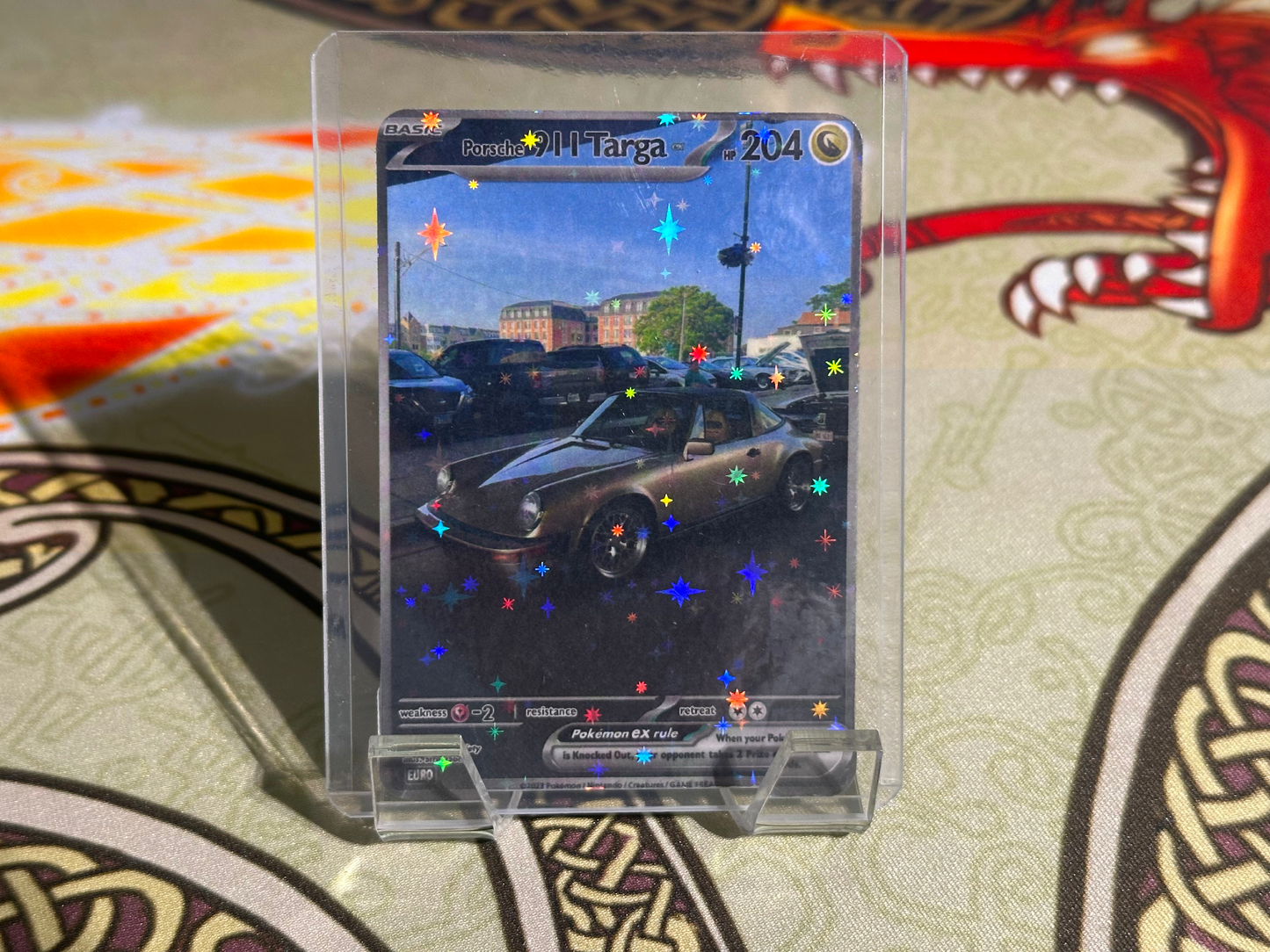 Custom Pokémon Card – Personalized Collectible Trading Card - Holo Style