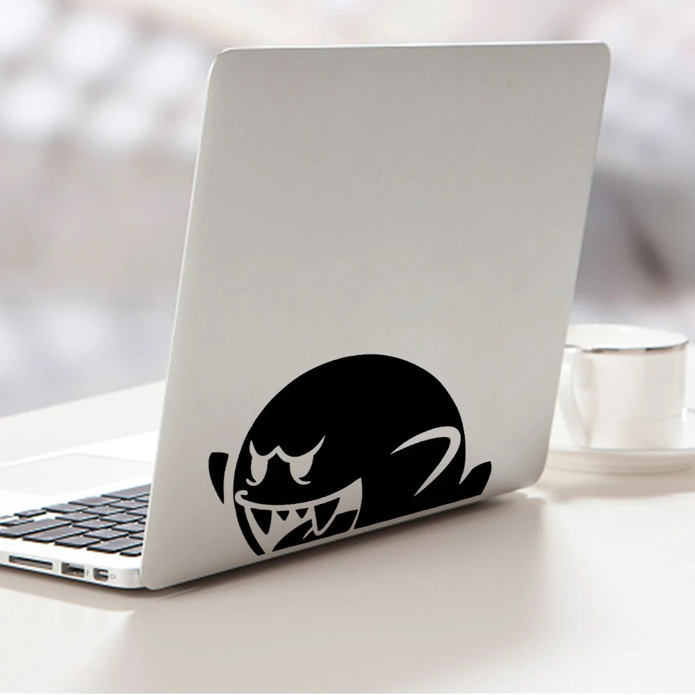 Cute Anime Boo Ghost Peeker Car Decal – Waterproof Vinyl JDM/ERUO Sticker