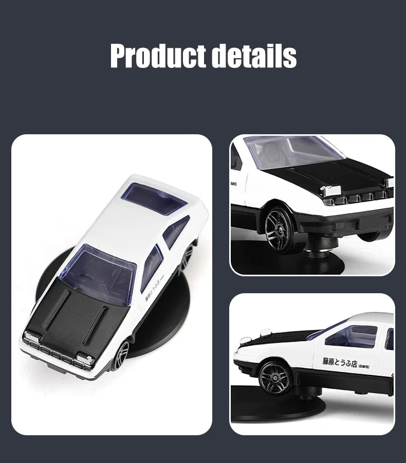 Dash Drifters Car Accessory – Dynamic Swinging Racer Model, Rotating Sport Car Ornament for Car Interior Gift