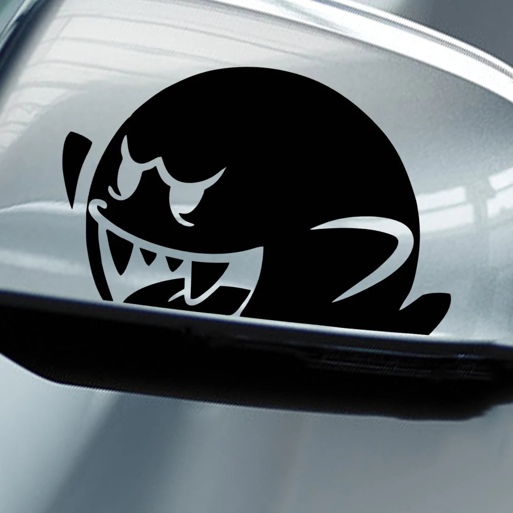Cute Anime Boo Ghost Peeker Car Decal – Waterproof Vinyl JDM/ERUO Sticker