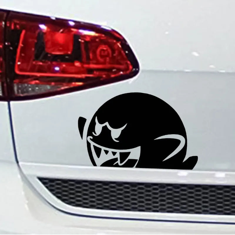 Cute Anime Boo Ghost Peeker Car Decal – Waterproof Vinyl JDM/ERUO Sticker